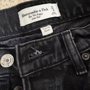 Low Rise Baggy Jeans